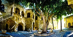 Images Dated 23rd February 2012: Medieval Architecture, Rhodes Town, Rhodes, Greece