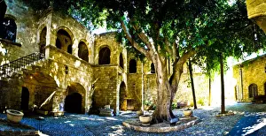 Medieval Architecture, Rhodes Town, Rhodes, Greece