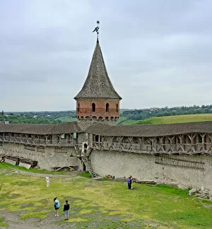 Images Dated 17th July 2008: Medieval fortress, Kamianets-Podilskyi, Khmelnytskyi oblast (province), Ukraine