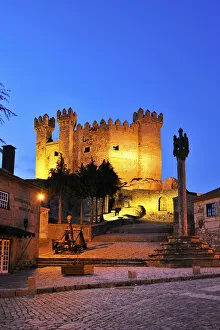 Walled Village Collection: The medieval and historical castle of Penedono. Portugal
