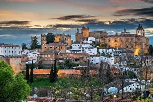 Medieval walled old town, Caceres, Extremadura, Spain