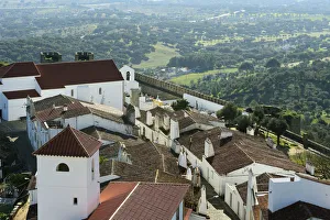 Images Dated 18th January 2017: The medieval walled village of Evoramonte. Alentejo, Portugal