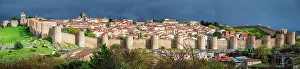 Serrans Prints: Medieval walls, Avila, Castile and Leon, Spain