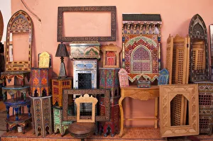 Hand Made Prints: Medina Souk, Marrakech, Morocco