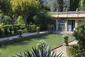 Images Dated 30th May 2022: Mediterranean Garden and Country House Serre de la Madone, Menton, Provence-Alpes-Cote d Azur