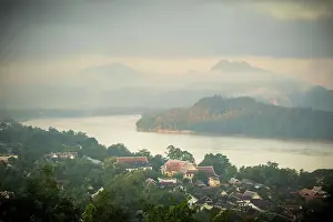 Mekong Prints: Mekong river & Luang Prabang (ancient capital of Laos), Laos