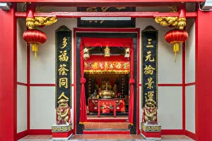Chinatown Collection: Melaka San Duo Temple, Malacca City, Malaysia