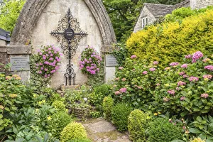 Adorned Gallery: Memorial in the village of Castle Combe, Wiltshire, England