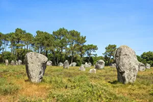 Bretagne Collection: Menhirs of Carnac, Departement Morbihan, Brittany, France