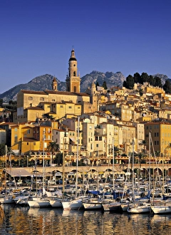 Menton Prints: Menton, Cote D Azur