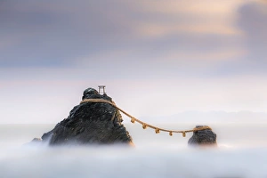 Images Dated 12th December 2017: Meoto Iwa, Futami, Japan