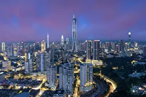 Kuala Lumpur Prints: Merdeka 118, Menara & Petronas Towers, , Kuala Lumpur, Malaysia
