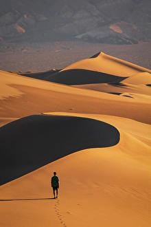 Outodoor Prints: Mesquite Flat Sand Dunes, Death Valley, California, USA (MR)