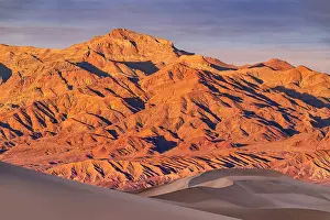 Geological Prints: Mesquite Flat Sand Dunes, Death Valley National Park, California, USA