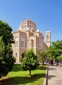 Monastiraki Prints: The Metropolitan Cathedral of the Annunciation, Mitropoleos Square, Athens, Attica, Greece