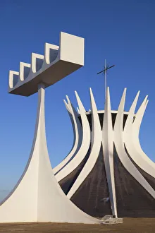 Metropolitan Cathedral, Brasilia, Federal District, Brazil