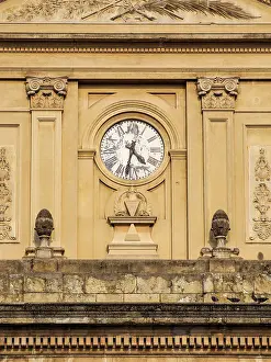Clock Prints: Metropolitan Cathedral of Santiago