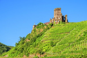 Beilstein Prints: Metternich Castle, Beilstein, Moselle Valley, Rhineland-Palatinate, Germany