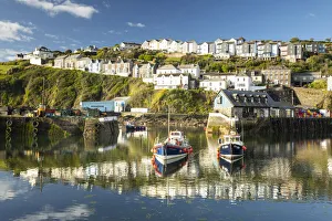 Mevagissey harbour, Cornwall, England, UK