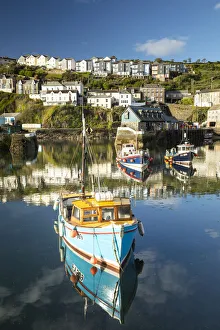 Mevagissey harbour, Cornwall, England, UK