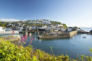 Mevagissey harbour, Cornwall, England, UK