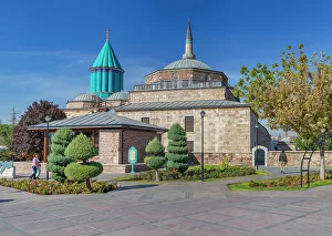 Islamic Prints: Mevlana Museum, Konya, Konya province, Turkey