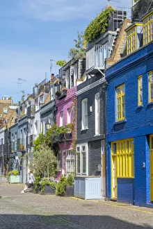 Images Dated 12th May 2021: Mews houses, Notting Hill, London, England, UK
