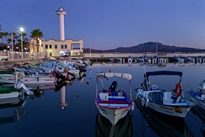 Boating Prints: Mexico, Baja California Sur, Sea of Cortez, Loreto, marina