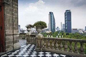 Images Dated 1st July 2016: Mexico, Mexico City, Chapultepec Castle, Chapultepec Hill, Chapultepec Park, National