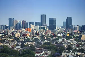 Mexico, Mexico City, Polanco District, Skyline, Neighborhood