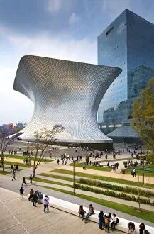 Images Dated 26th February 2016: Mexico, Mexico City, Soumaya Museum, Plaza Carso, Polanco District