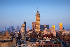 Mexico, Mexico City, Torre Latinoamericana, LatinAmerican Tower, Landmark, Skyline
