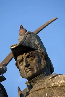 Revolution Prints: Mexico, San Miguel de Allende, Statue of Ignacio Allende