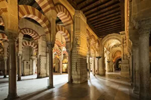 Mezquita Catedral (Mosque Cathedral) interior, UNESCO World Heritage Site, Cordoba