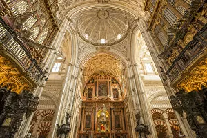 Images Dated 9th September 2016: Mezquita Catedral (Mosque Cathedral) interior, UNESCO World Heritage Site, Cordoba