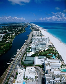 Miami Beach Skyline / Aerial