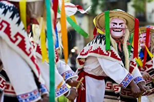 Images Dated 7th July 2008: Michoacan dancers, Patzcuaro, Michoacan State, Mexico