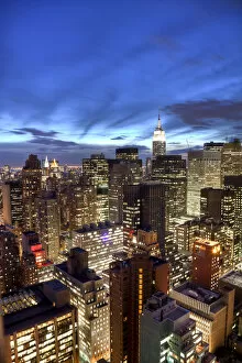 Images Dated 10th November 2009: Midtown Manhattan Skyline, New York City, USA