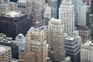Midtown skyline from the Rockefeller Center, Manhattan, New York City, USA