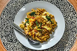 Images Dated 13th September 2018: Mie goreng or fried noodles dish, Yogyakarta, Java, Indonesia