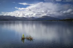 Milarrochy Bay with mountains, Loch Lomond, Loch Lomond and The Trossachs National Park