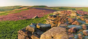 Millstone Edge, Peak District National Park, Derbyshire, England