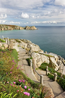 Logan Rock Prints: Minack Theatre near Land's End on the clifftops of Cornwall