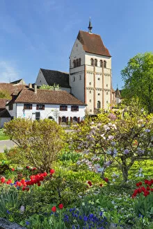 Images Dated 19th May 2022: Minster of St. Mary and Marcus, Mittelzell, UNESCO World Heritage Site, Reichenau Island