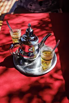 Marrakech Prints: Mint tea, Marrakech, Morocco