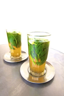 Images Dated 28th May 2015: Mint Tea, Tangier, Morocco, North Africa