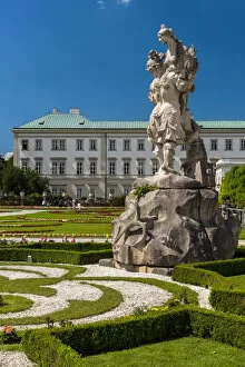 Salzburg Gallery: Mirabell Palace and gardens, Salzburg, Austria