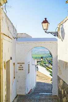 Pueblos Blancos Prints: Mirador de Abades, Arcos de la Frontera, Andalusia, Spain