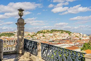 Miradouro de Sao Pedro de Alcantara, Lisbon, Portugal, Europe