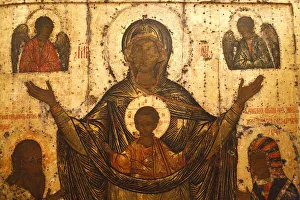 Mirozhsky icon of Holy Virgin, Pskov, Pskov region, Russia